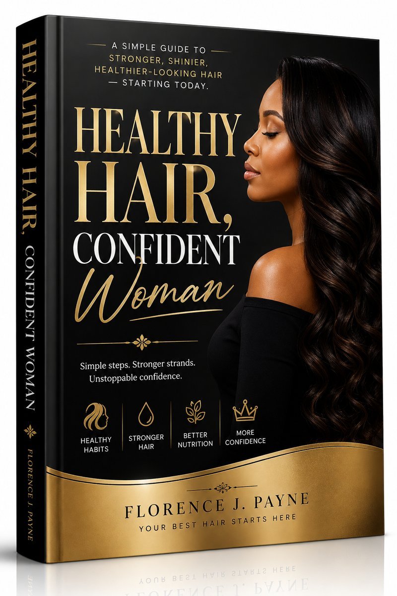 Healthy Hair, Confident Woman cover